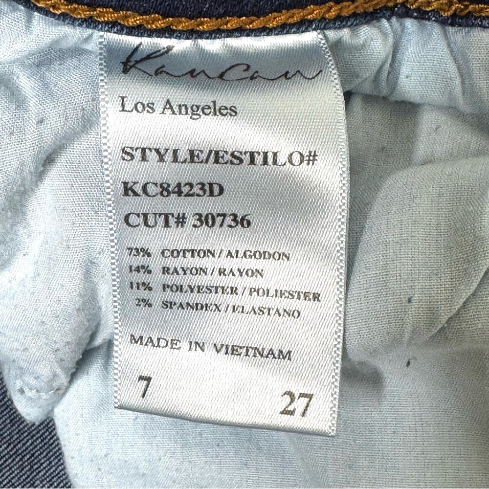 KanCan Estilo High Rise Button Fly Skinny Jeans Women’s Size 27 Distressed - Picture 16 of 17